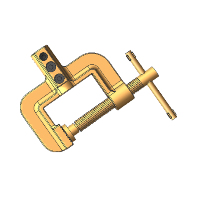 All Brass C Clamp - Series Ground Clamp