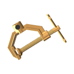 All Brass C Clamp - Series Ground Clamp - Senor