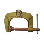 All Brass C Clamp - Series Ground Clamp - Senor Metals