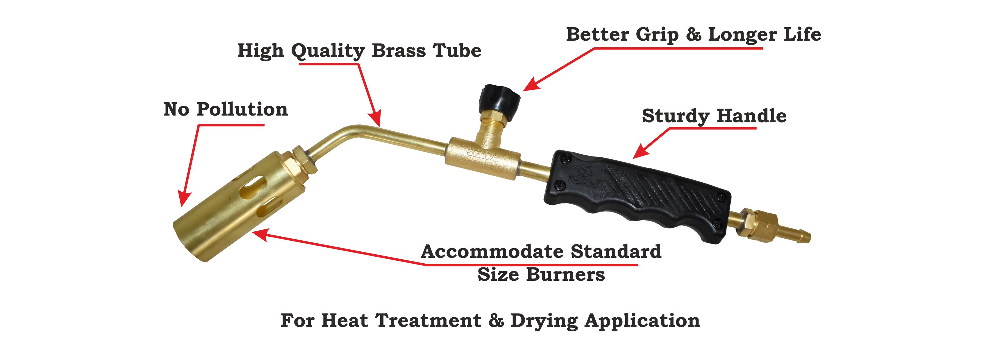 Heating torches