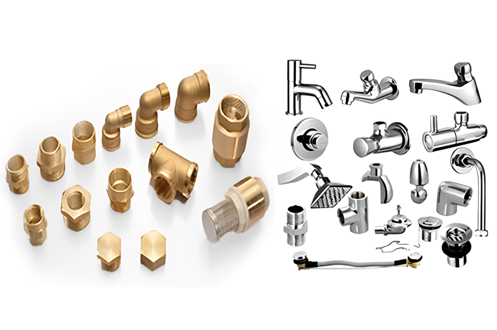 What makes brass parts truly reliable in sanitary applications